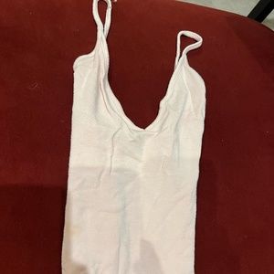 baby pink Brandy Melville tank top